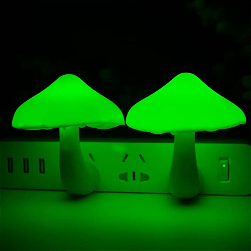 Lámpara Nocturna Seta LED – Luz Ambiental con Sensor